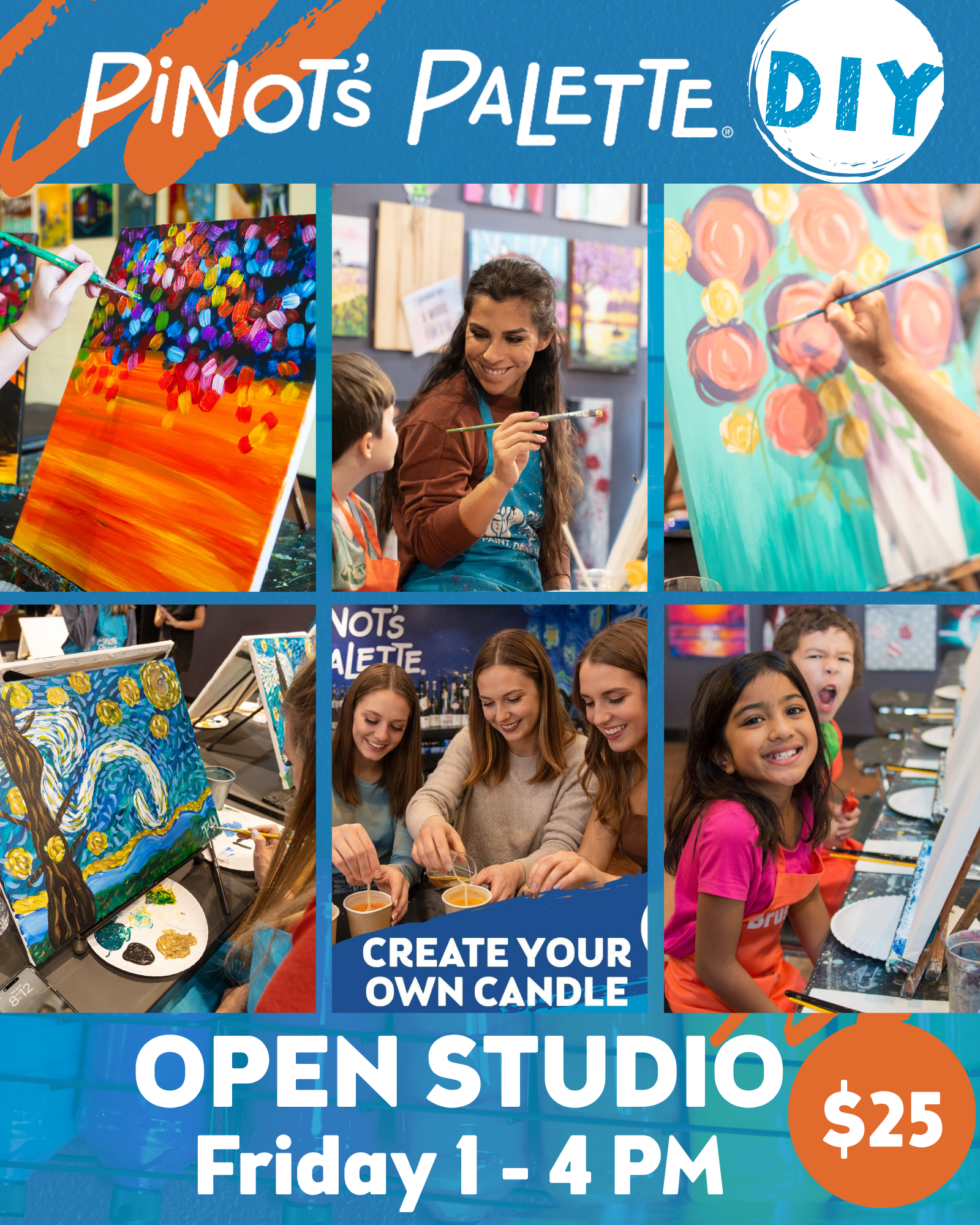 Open Studio at Pinot's Palette
